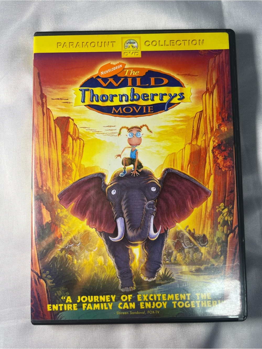 The Wild Thornberrys Movie DVD 2003 Nickelodeon Widescreen Full Screen